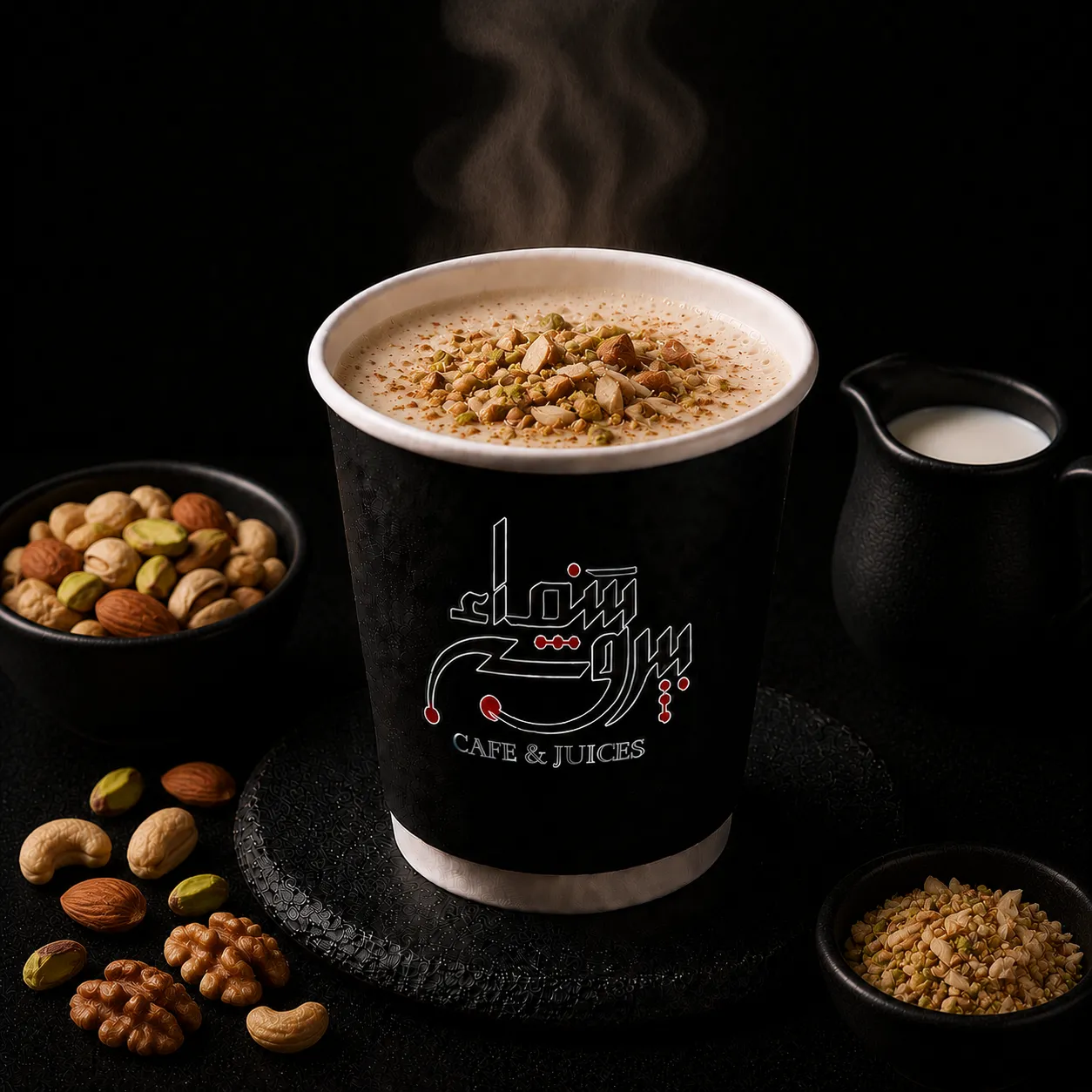سحلب مكسرات