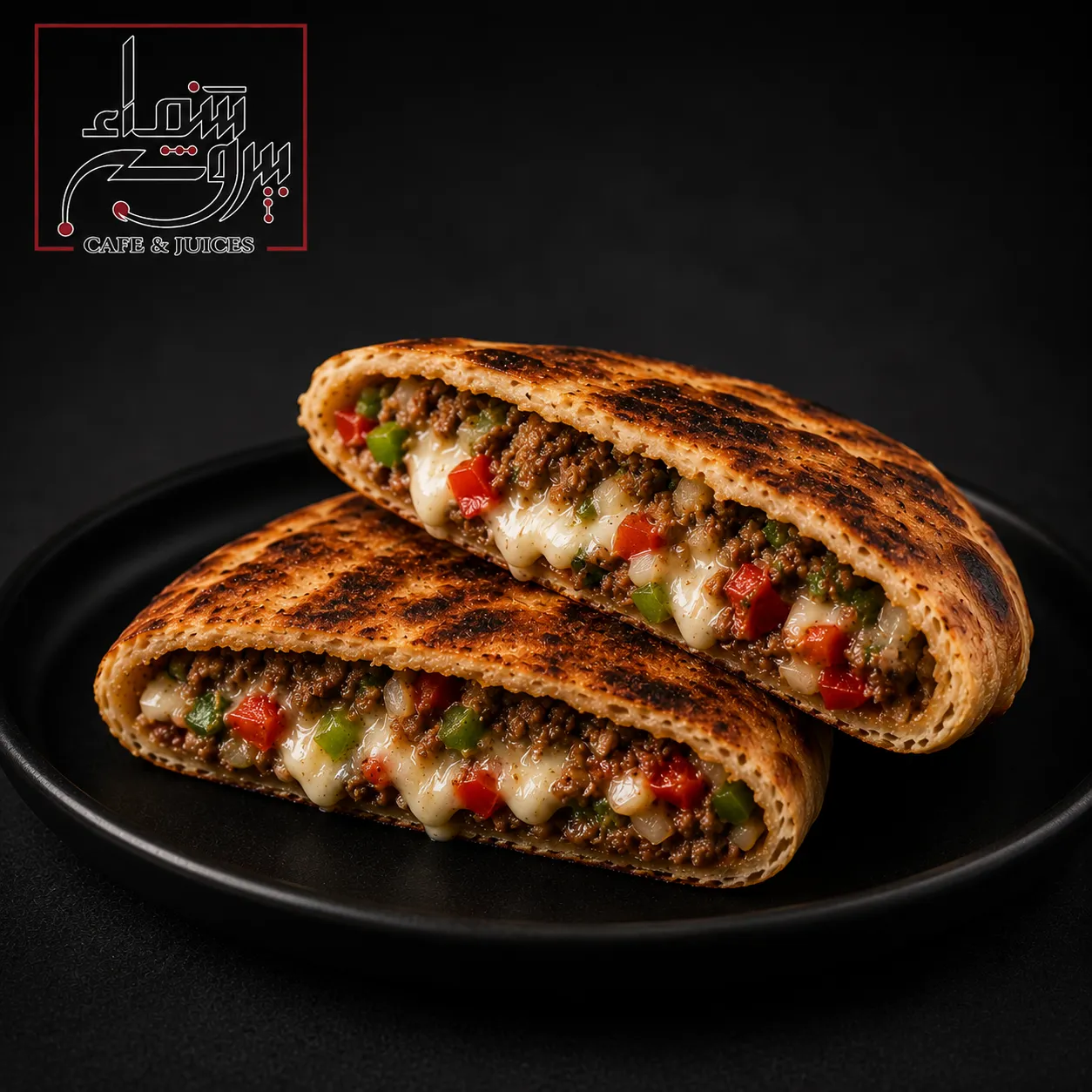 حواوشي جبنة وخضار