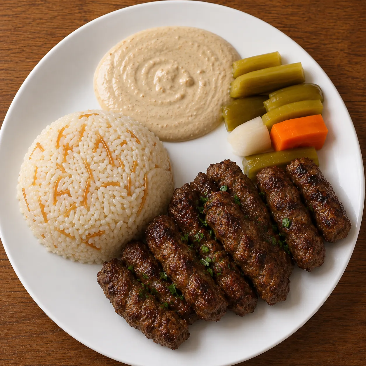 1/4 كفتة مشوية