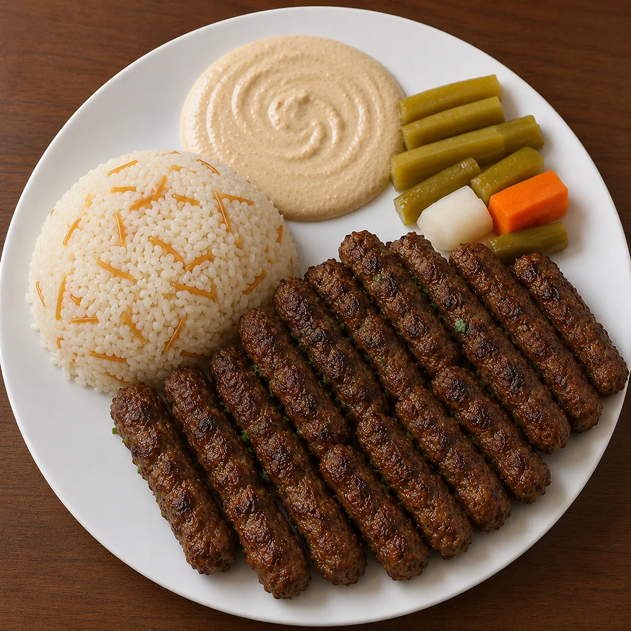 1/2 كفتة مشوية