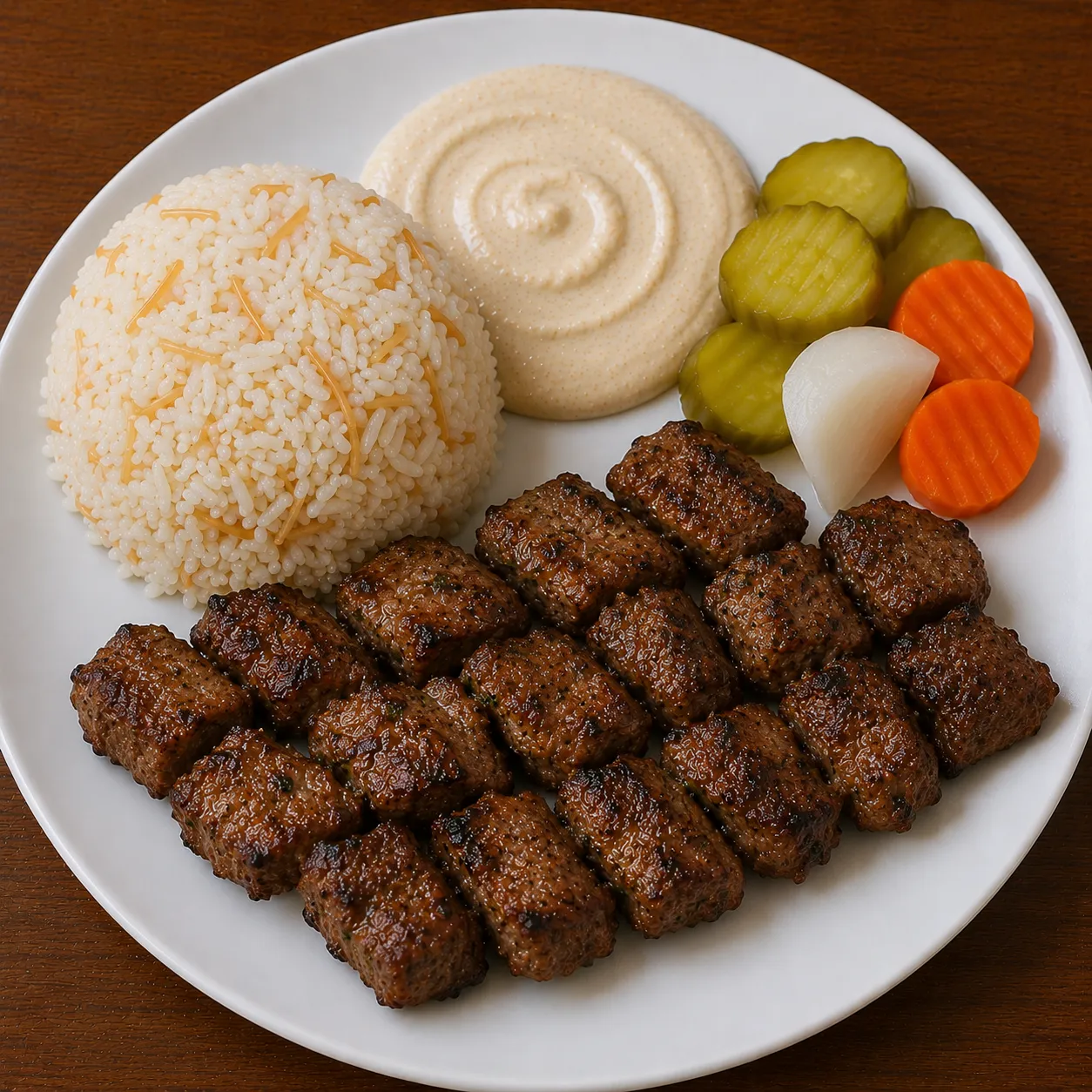 1/4 كباب مشوي