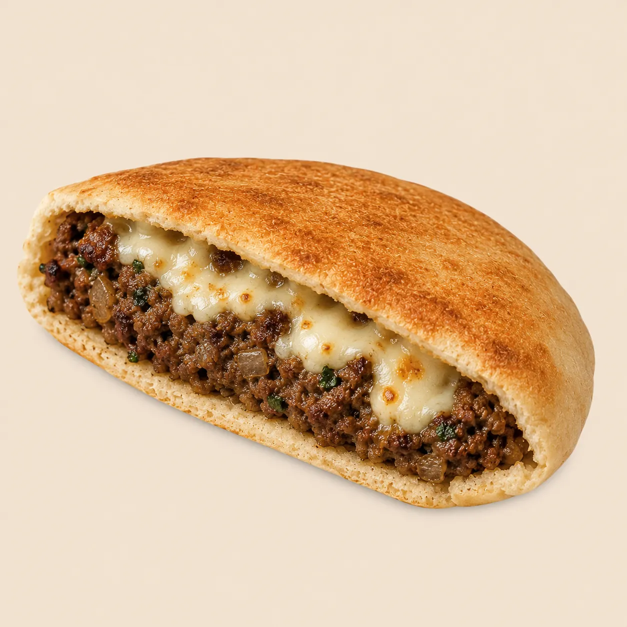 حواوشي بالجبنة الرومى
