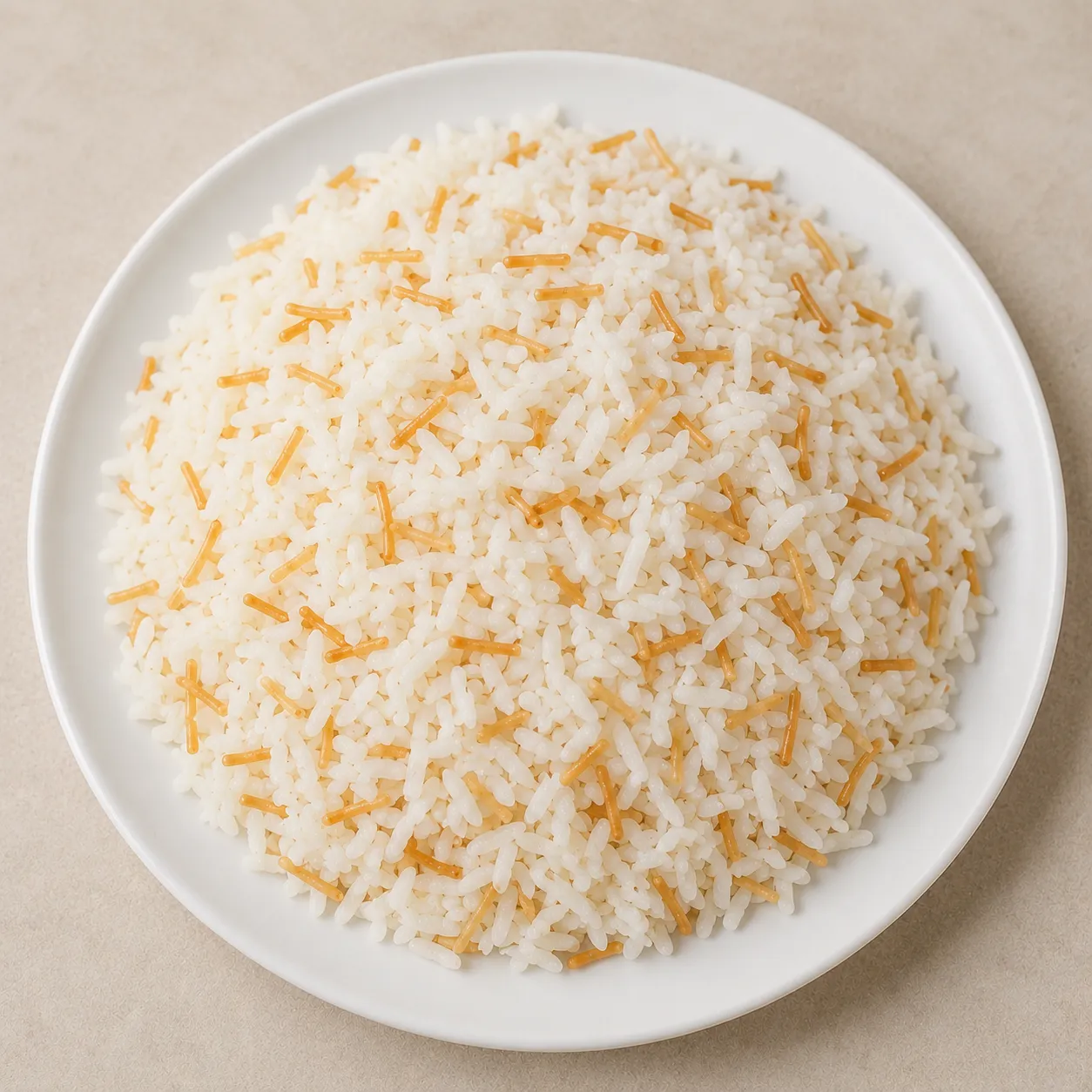 أرز ابيض بالشعرية