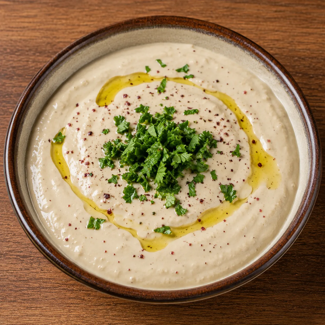 سلطة طحينة