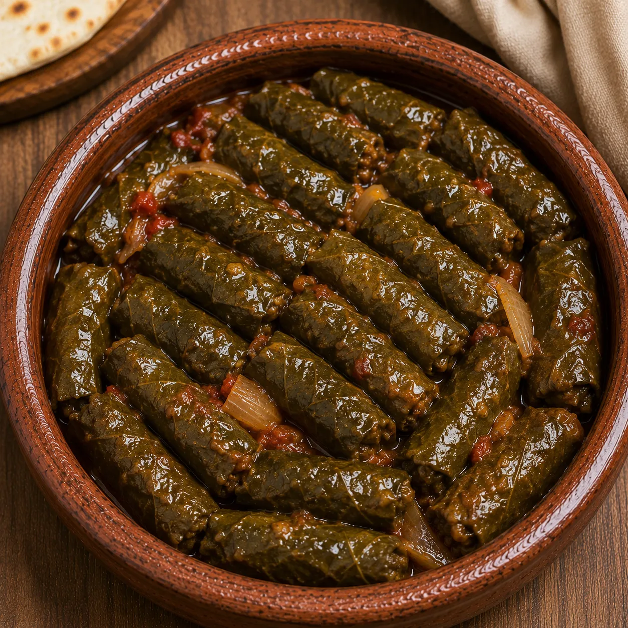 طاجن ورق عنب