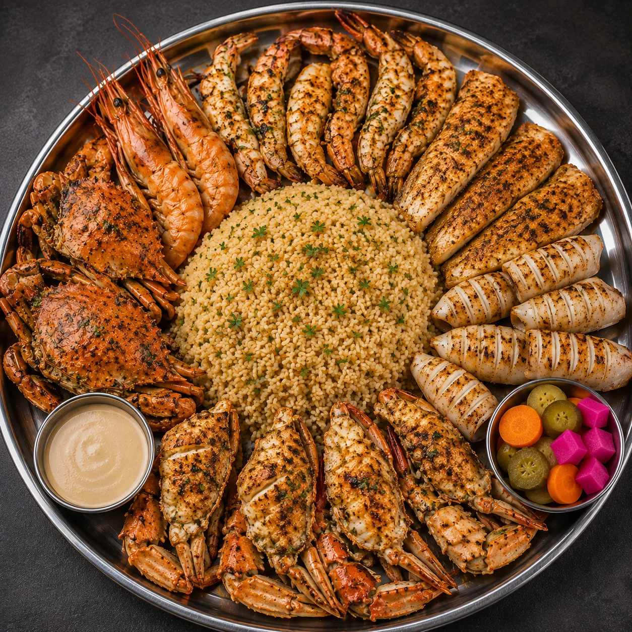 صينية قلب البحر