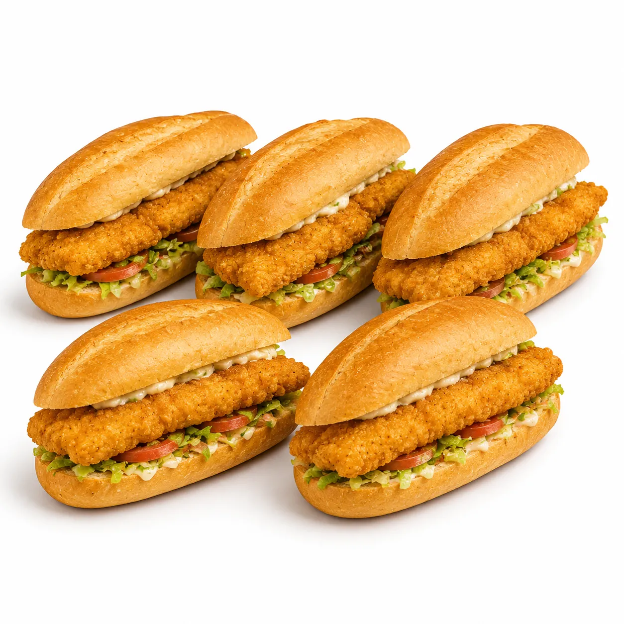 5 سندوتش فيليه