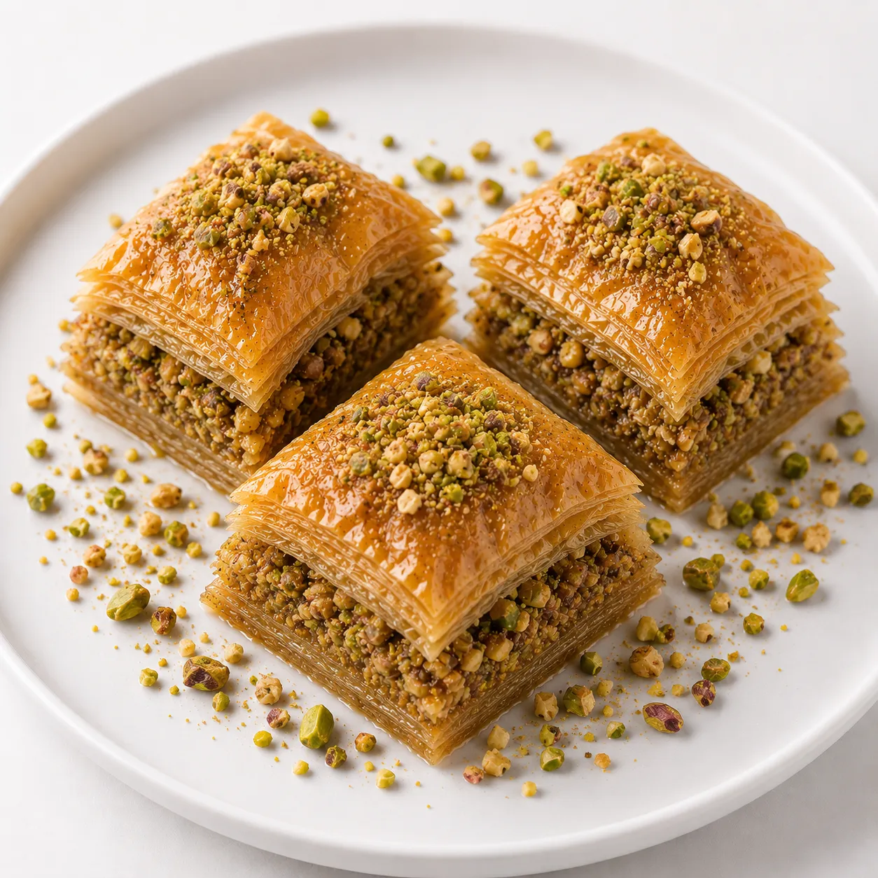 بقلاوة نشابة مكسرات