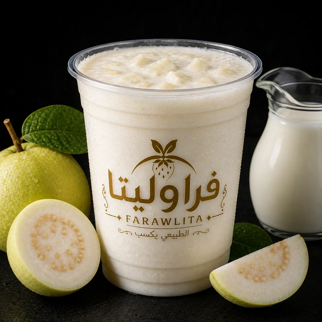 جوافة باللبن